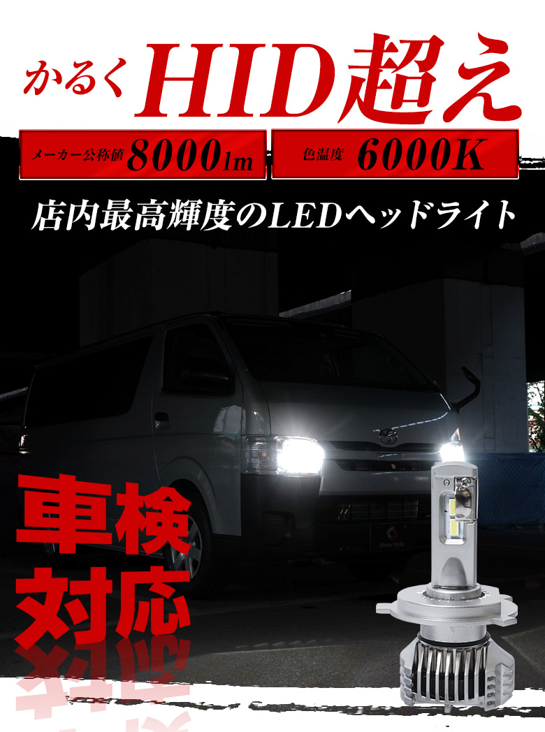 Ledヘッドライトh4 Zシリーズglanz Ledヘッドライトh4 Zシリーズglanz