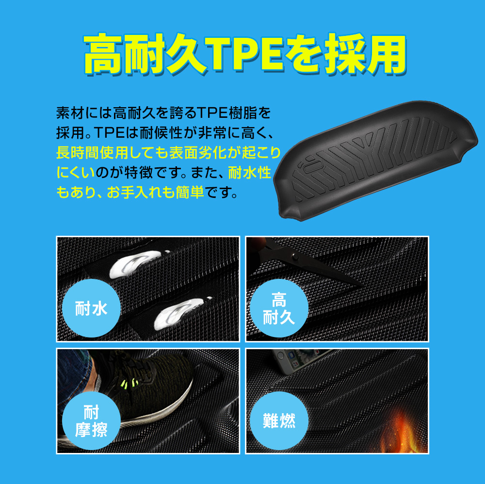 セレナ セレナハイウェイスター C27 全グレード 3Dラゲッジアンダーマット 車種別専用設計 内装用品 パーツ アウトドア ゴムマット 荷台マット  アクセサリー 汚れ防止 傷防止 耐水 防水 難燃 高耐久 日産