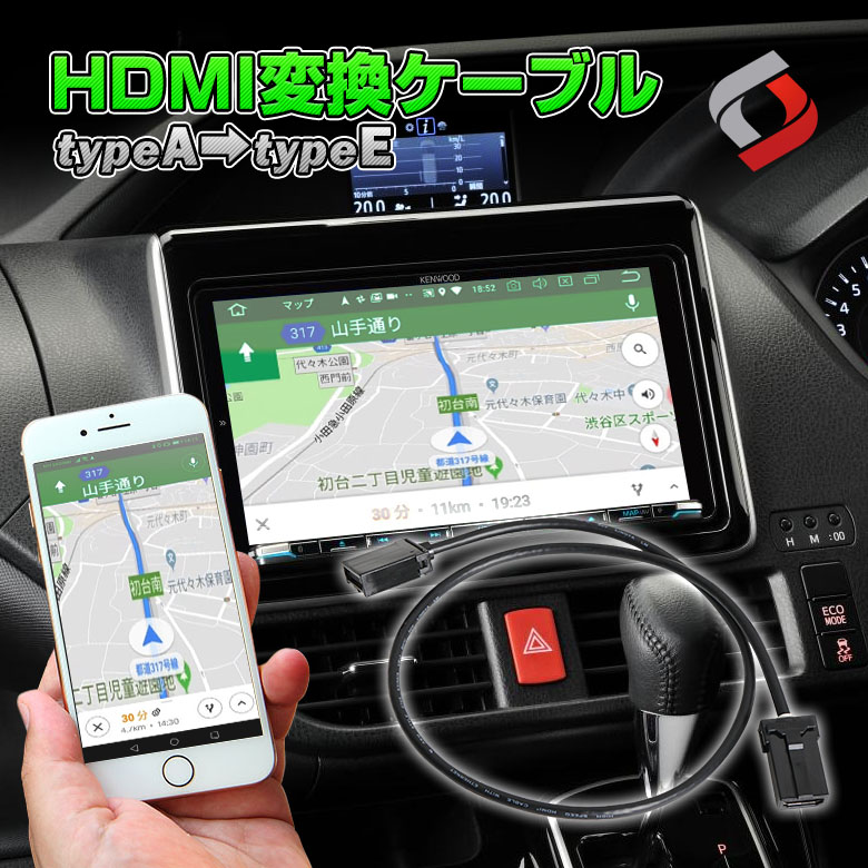 Hdmi タイプe 変換ケーブル Hdmi変換ケーブル Aメス Eオス Aオスをeオスに変換可能 K