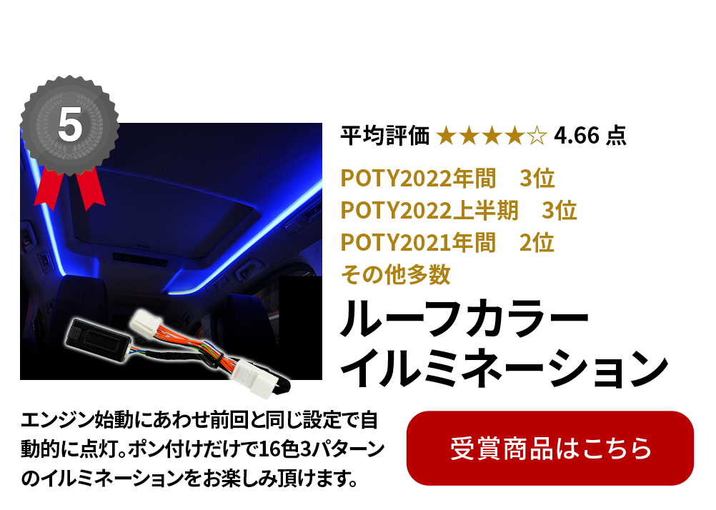 ルーフカラーイルミ
