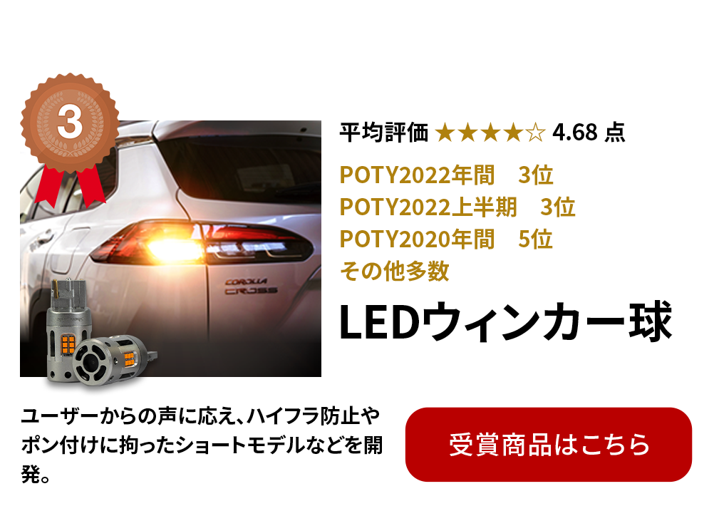 LEDウィンカー球